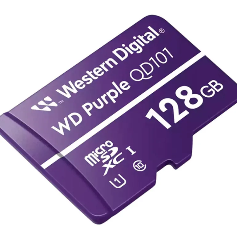 Tarjeta Memoria Western Digital WD Purple QD101 SC Ultra Endurance microSDXC 128GB