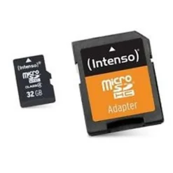 Tarjeta MicroSD Intenso Clase 10 32Gb