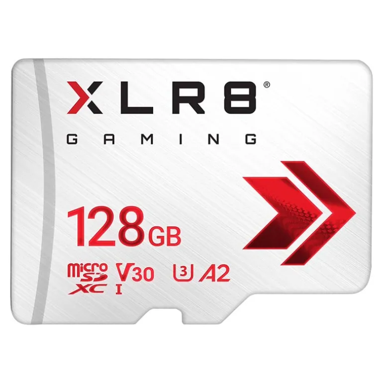 Tarjeta MicroSD PNY XLR8 128GB Gaming Class 10 U3 V30