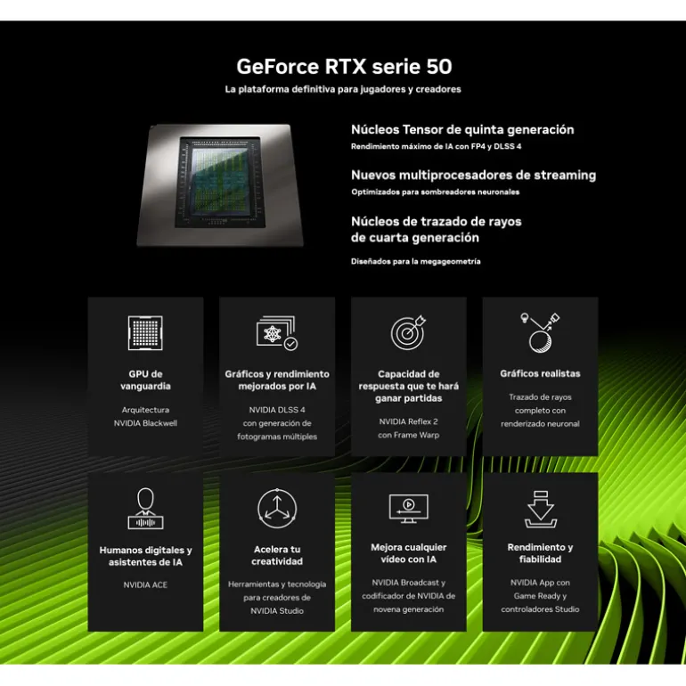 Tarjeta Gráfica Gigabyte GeForce RTX 5070 WindForce OC SFF 12GB GDDR7 DLSS4