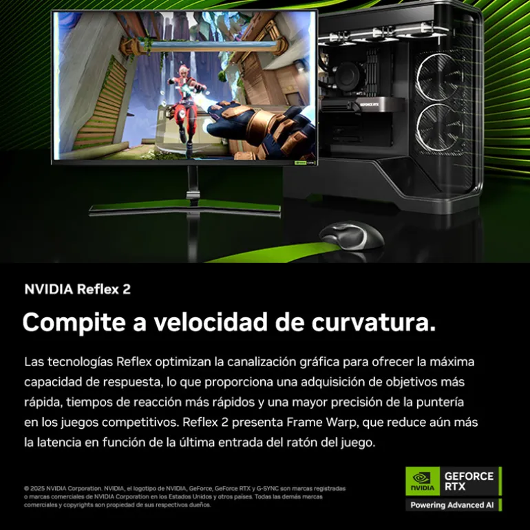 Tarjeta Gráfica Gigabyte GeForce RTX 5060 Ti Gaming OC 8GB GDDR7 DLSS4