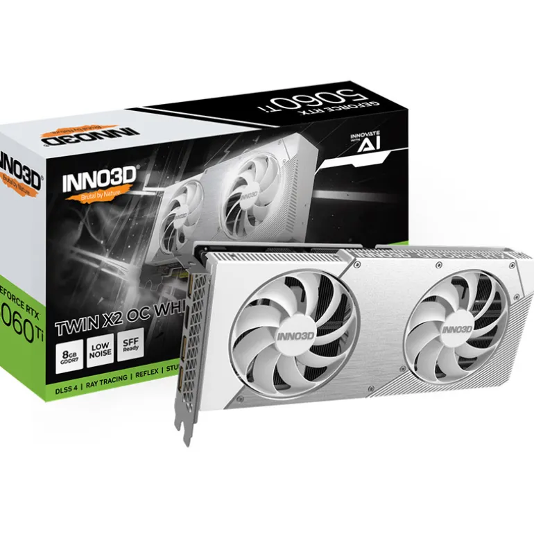 Tarjeta Gráfica INNO3D GeForce RTX 5060 Ti X3 OC 16GB GDDR7 DLSS4