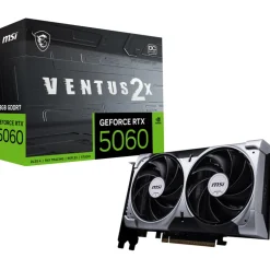Tarjeta Gráfica MSI GeForce RTX 5060 VENTUS 2X OC 8GB GDDR7 DLSS4