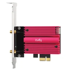 Tarjeta Red Cudy WE3000 AX5400 Wi-Fi 6 Bluetooth 5.2