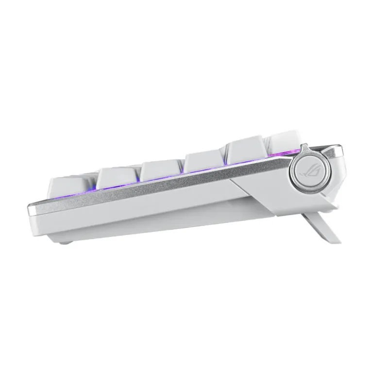 Teclado Asus ROG Azoth OLED Gaming RGB Wireless ROG NX Blanco
