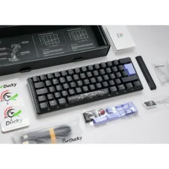 Teclado Ducky One 3 Classic Mini 60% Hot-Swap RGB MX-Blue Negro