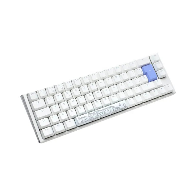Teclado Ducky One 3 Classic SF 65% Hot-Swap RGB MX-Clear Blanco