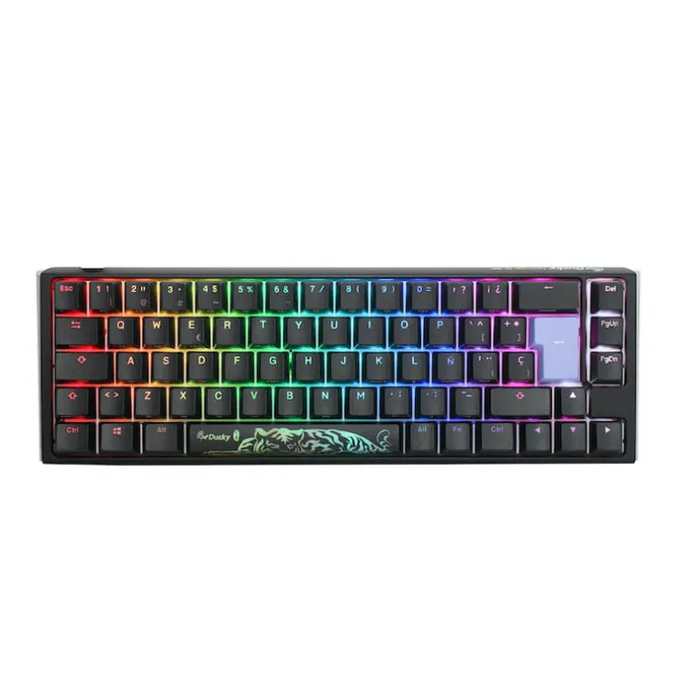 Teclado Ducky One 3 Classic SF 65% Hot-Swap RGB MX-Silent Red Negro