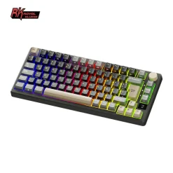 Teclado Gaming Royal Kludge RKM75 ISO-ES Hot-Swappable Switch Brown Wireless Phantom