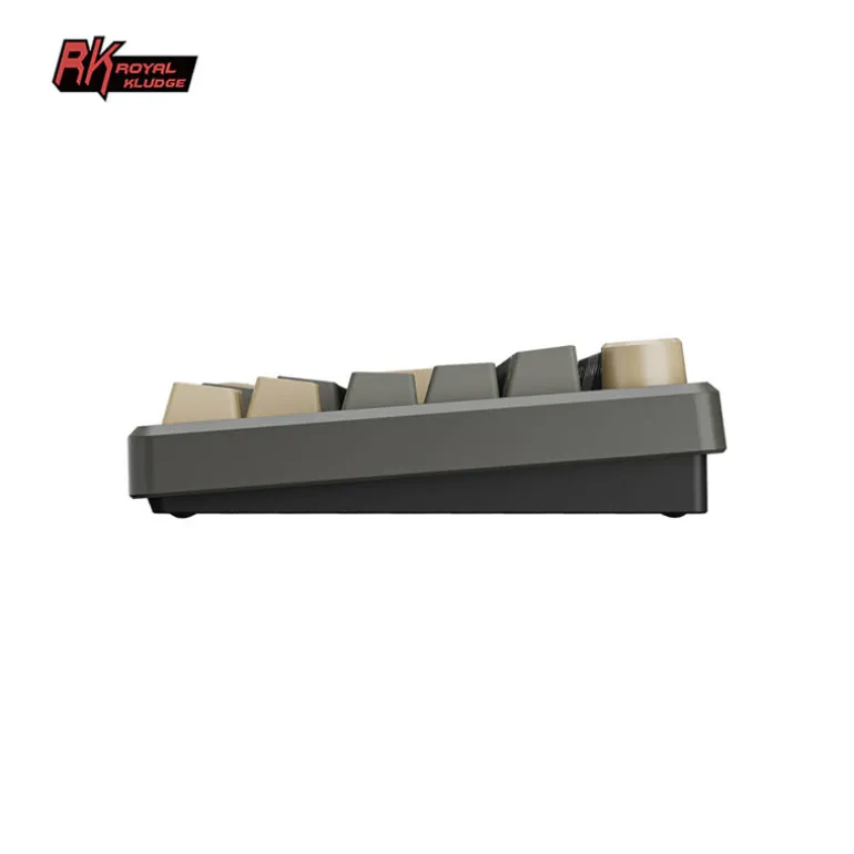 Teclado Gaming Royal Kludge RKM75 ISO-ES Hot-Swappable Switch Brown Wireless Phantom