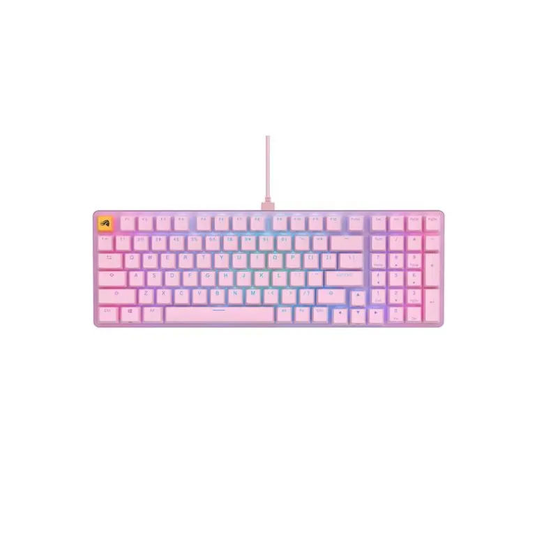 Teclado Glorious GMMK 2 Full-Size ISO RGB FOX Switch Rosa