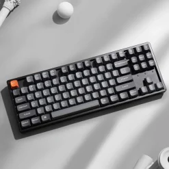 Teclado Keychron K8 Max ISO-ES RGB Hot-Swappable Switch Banana Backlight Aluminum