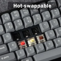 Teclado Keychron K10 Max ISO-ES RGB Max-Swappable Switch Brown