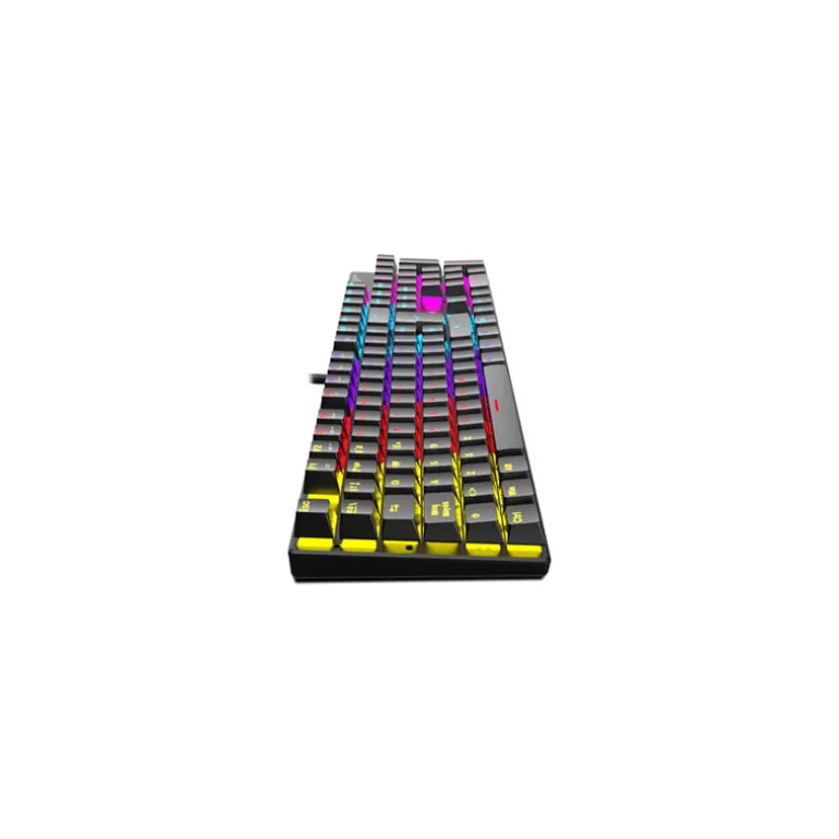 Teclado Krom Kasic Gaming Rainbow RGB Red Switch Negro