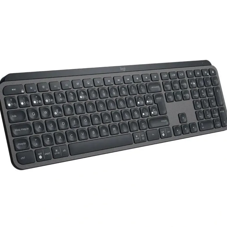 Teclado Logitech MX Keys For Business Switch Easy Wireless Grafito