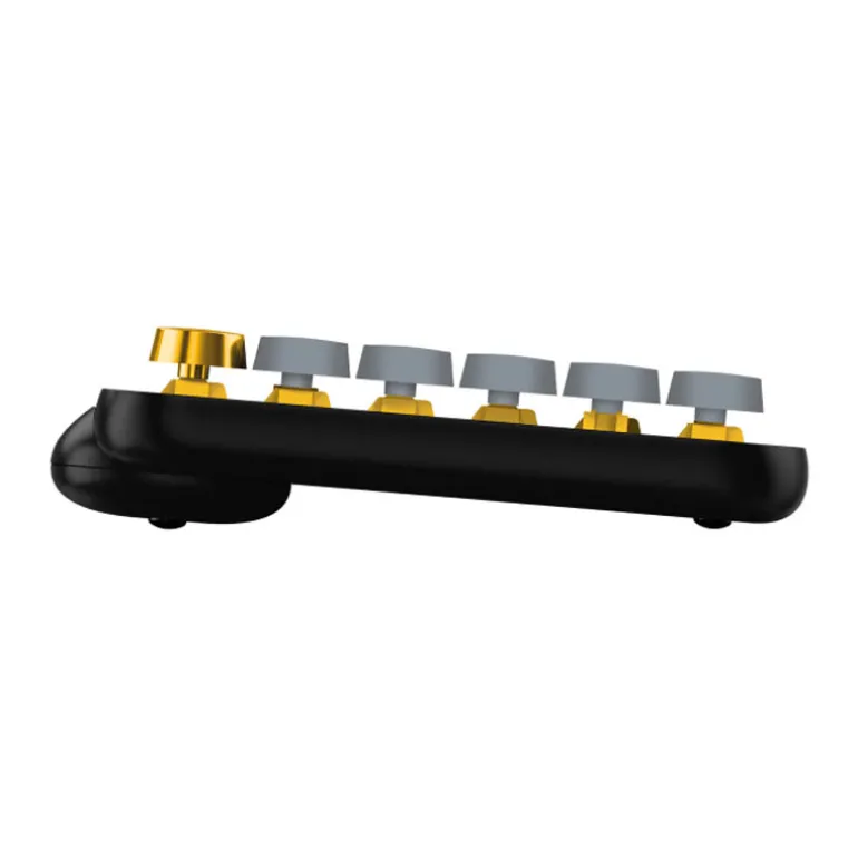 Teclado Logitech POP Keys Wireless Amarillo