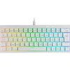 Teclado Mars Gaming MKMINIPRO ISO-ES RGB Hot-Swappable Switches Blue Blanco