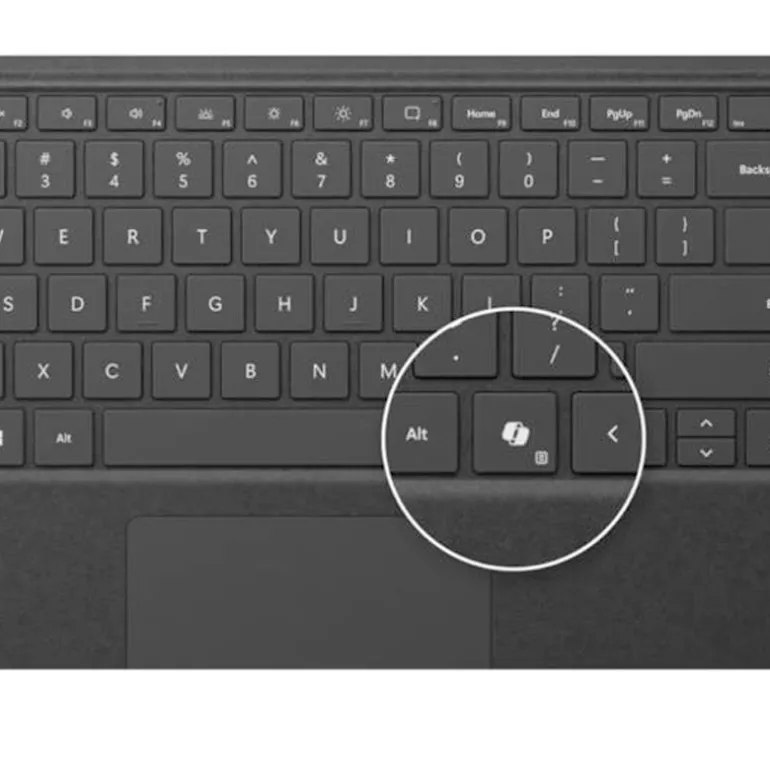 Teclado Microsoft Surface Pro 12" Bundle Gris
