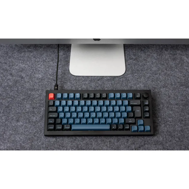 Teclado para Mac y Windows Keychron Q1 Knob ISO-ES Switch Gateron Pro Red