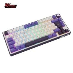 Teclado para Mac y Windows Royal Kludge RKR75 ISO-ES Hot-Swappable Switch Brown Blackberry