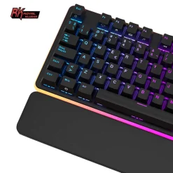 Teclado para Mac y Windows Royal Kludge RK918 ISO-ES RGB Switch Brown Negro