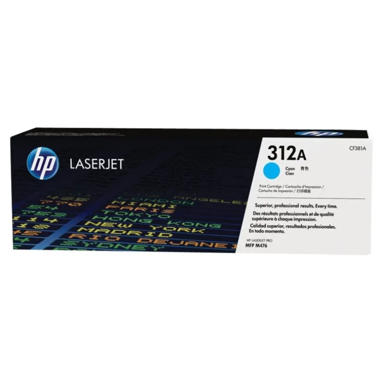 Tóner HP 312A Laserjet Cian