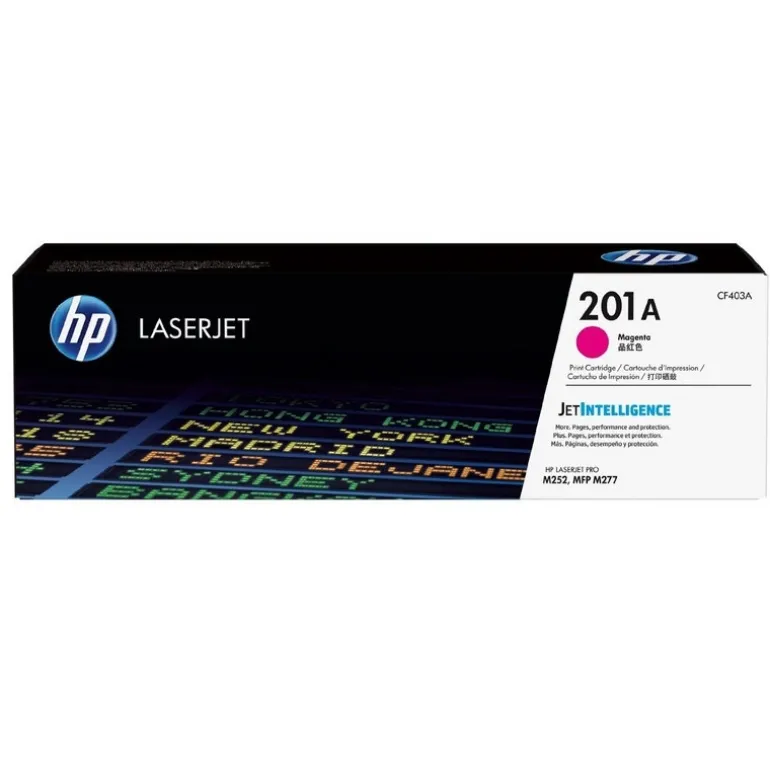 Tóner HP 201A Magenta
