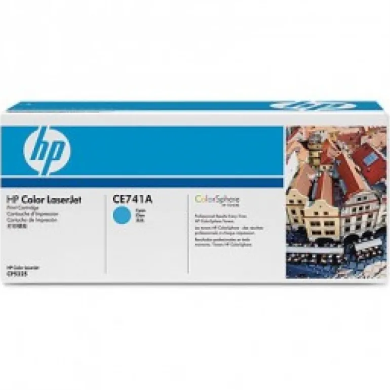 Tóner HP CE741A Nº 307A Cian 7300Pág