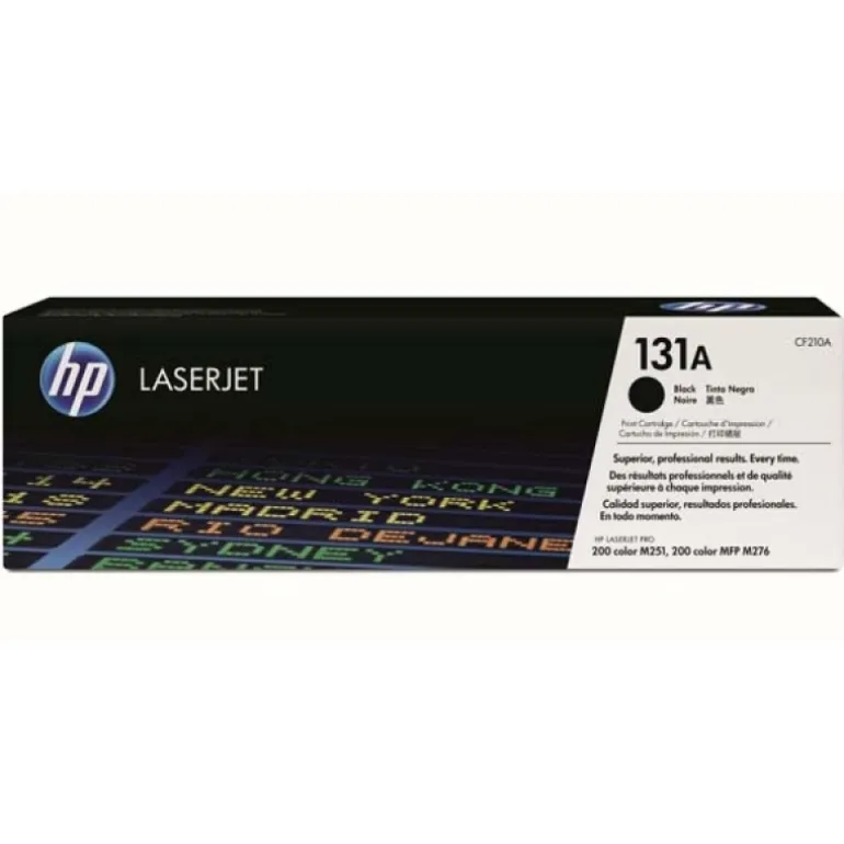 Tóner HP CF210A Nº 131A Negro