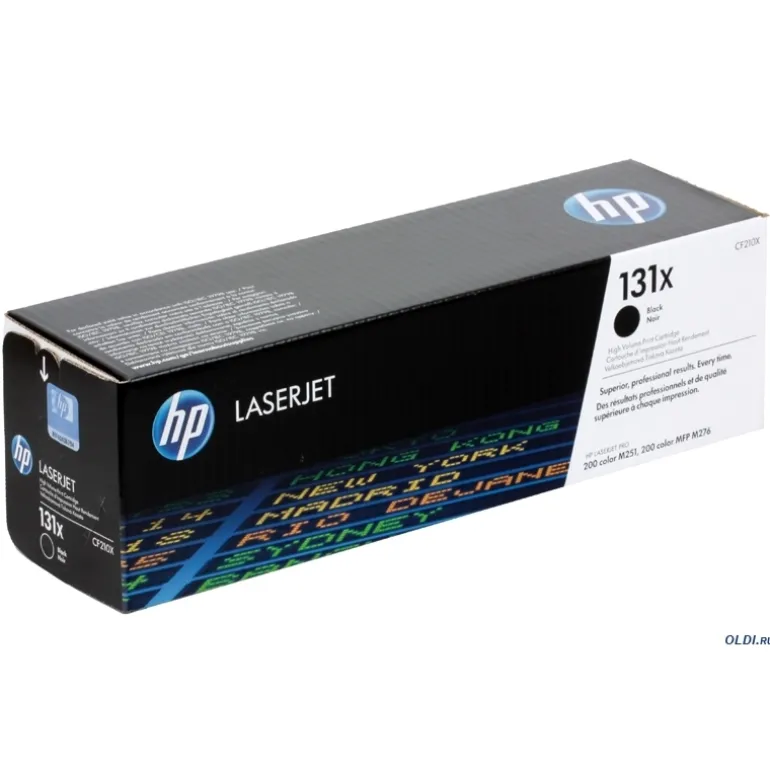 Tóner HP CF210X Nº 131 Negro
