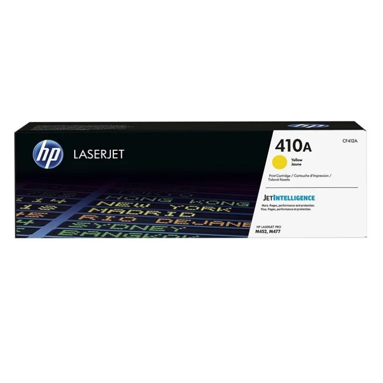Tóner HP LaserJet 410A Amarillo
