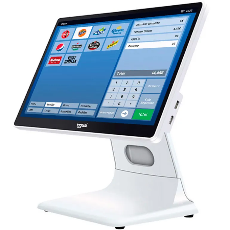 TPV iggual AIO N100 4GB 128GB 15.6" Blanco