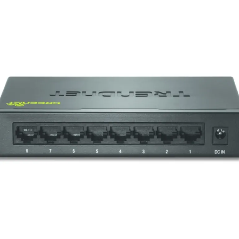 Trendnet Gigabit 8 puertos GREENnet Negro - Switch