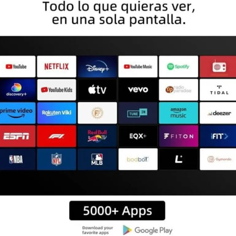 TV/Televisión ChiQ U50QM8E 50" QLED UHD 4K HDMI 2.1 HDR