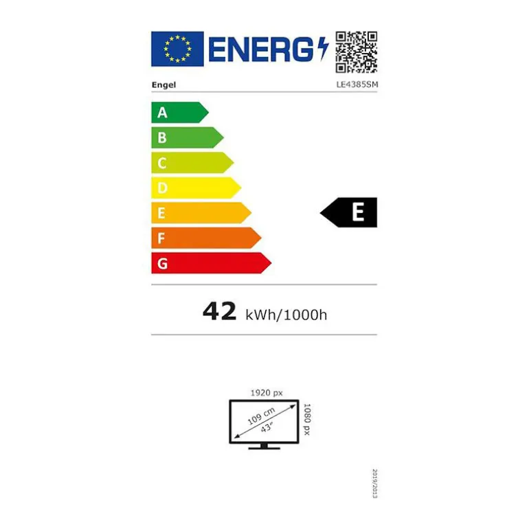 TV/Televisión Engel LE4385SM 43" FHD 60Hz HDMI1.4