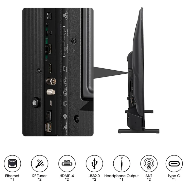 TV/Televisión Hisense 32A5KQ 32" QLED FHD
