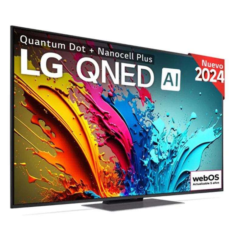 TV/Televisión LG QNED AI 55QNED87T6B 55" Smart TV QNED UHD 4K 120Hz HDMI 2.1 HDR