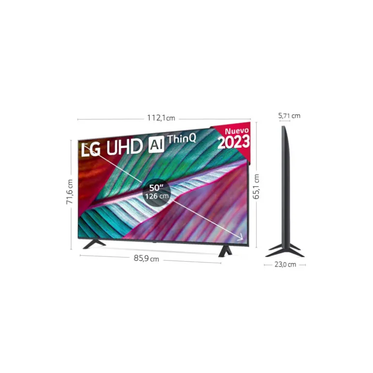 TV/Televisión LG 50UR78006LK 50" Smart TV UHD 4K HDR10