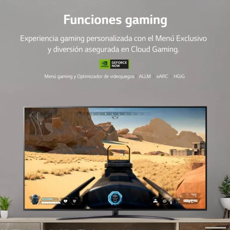 TV/Televisión LG 55UR78006LK 55" Smart TV UHD 4K HDR10 Pro