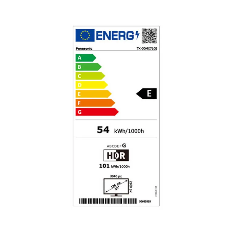 TV/Televisión Panasonic TX-50MX710E 50" LED UHD HDMI 2.1 HDR10