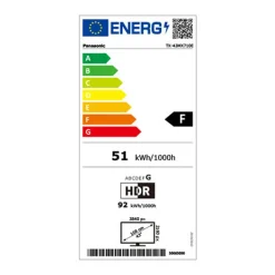 TV/Televisión Panasonic TX-43MX710E 43