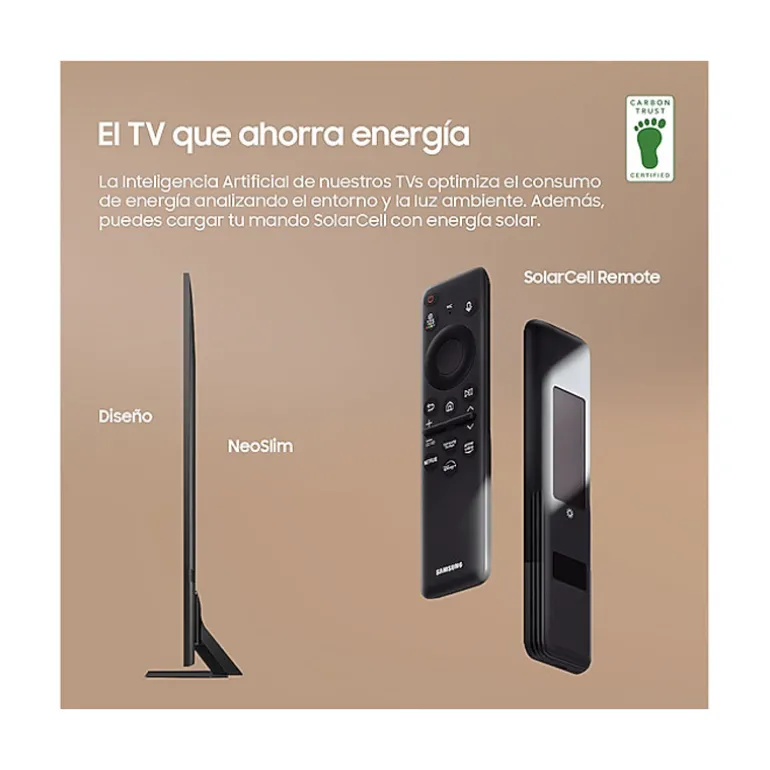 TV/Televisión Samsung Neo QN90D 50" Smart TV QLED 4K 120Hz HDMI 2.1 HDR