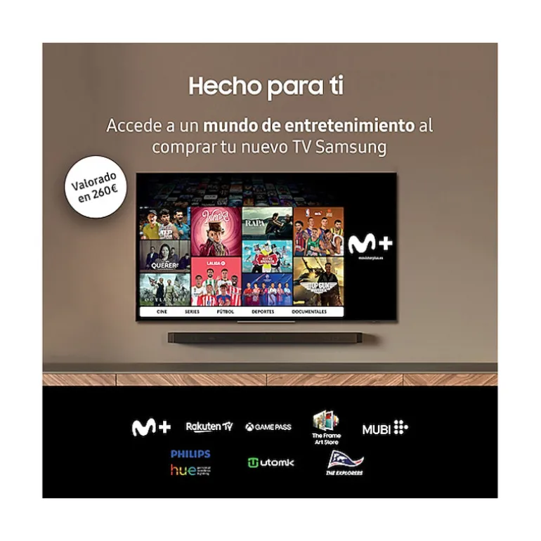 TV/Televisión Samsung Neo QN90D 50" Smart TV QLED 4K 120Hz HDMI 2.1 HDR