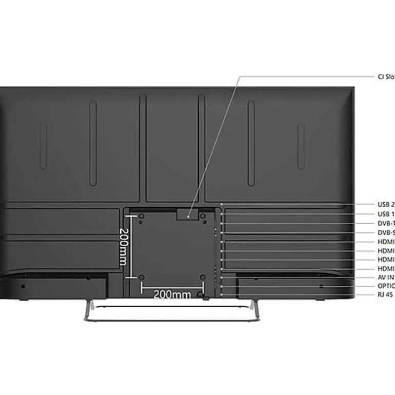 TV/Televisión Smart Tech 55UG02V 55" Google TV LED UHD 4K 60Hz HDMI 2.0 HDR