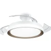 Ventilador Philips Techo Luz Blanco/Dorado