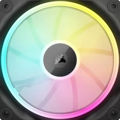 Ventilador Corsair iCUE LINK LX140 RGB 140mm PWM Dual Pack Negro