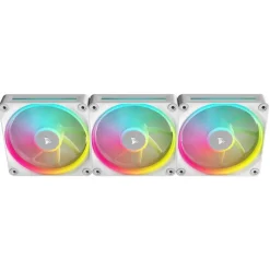 Ventilador Corsair iCUE LINK RX120 RGB 120mm PWM Triple Pack Blanco