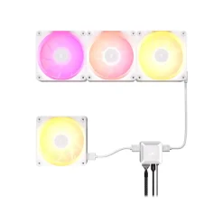 Ventilador Corsair iCUE LINK RX120 RGB 120mm PWM Triple Pack Blanco