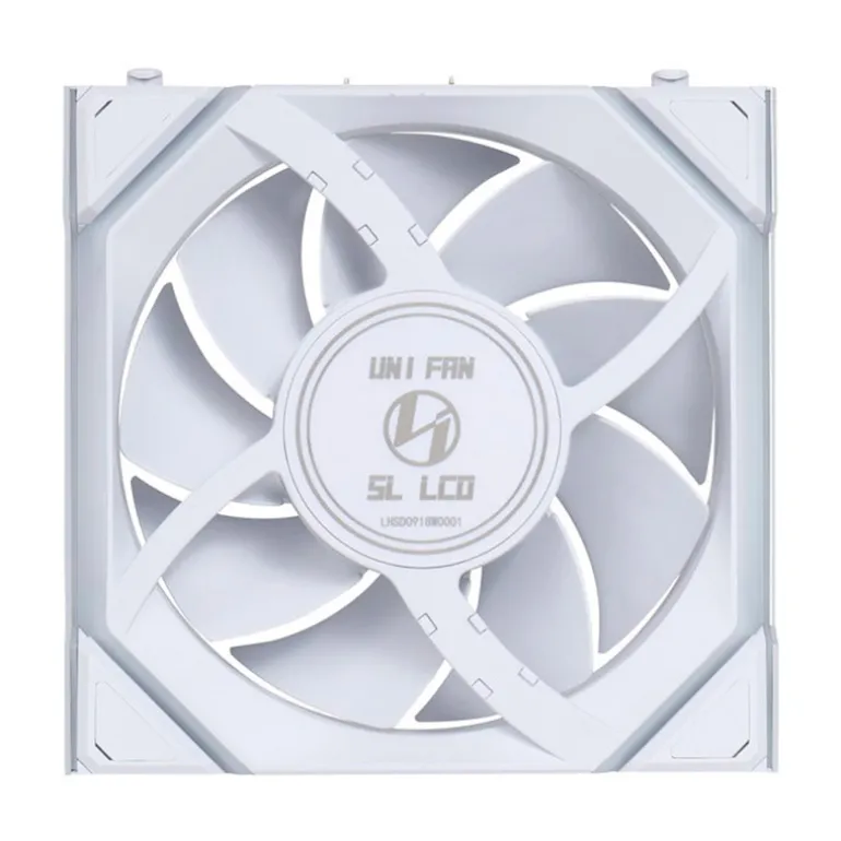 Ventilador Lian Li Uni Fan SL LCD ARGB 120mm Triple Pack Wireless Blanco