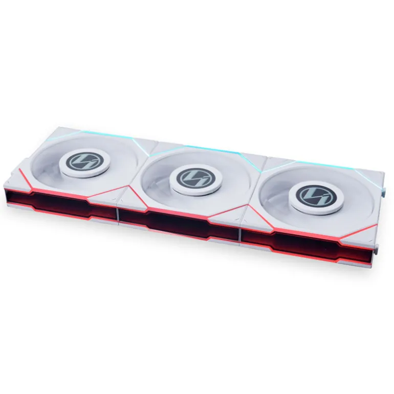 Ventilador Lian Li UNI FAN TL LCD 120mm Triple Pack Blanco